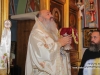 Ὁ Σεβασμιώτατος Ἀρχιεπίσκοπος Ἰόππης κ. Δαμασκηνός εἰς τήν θ. Λειτουργίαν.