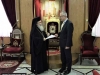 Prea Fericitul Patriarh și domnul Mihalui Geza