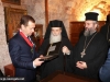 P.F Patriarh îi oferă D-lui Medvedev o icoană a Sfântului Mormânt