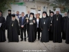 Prea Fericitul Patriarh, soborul și egumenul Nicodim în drum spre biserică