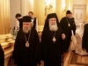 Prea Fericirea Sa și Arhiepiscopul de Constantina la Patriarhia Rusă