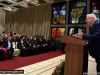 Președintele Israelian se adresează invitaților