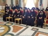 Frăția Sfântului Mormânt în sala de recepție a Patriarhiei