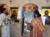 ÎPS Mitropolit al Nazaretului în timpul Sfintei Liturghii