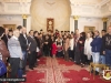 Fotografie comemorativă în Sala de recepție a Patriarhiei