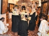 Taina Sfântului Maslu în Biserica Mănăstirii Sfinții Împărați Constantin și Elena
