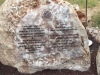 Inscripția de pe piatra de temelie a Centrului Cultural