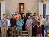 Preafericirea Sa împreună cu studenții Școlii Teologice Holy Cross din Boston