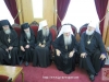 Delegații Bisericirii Ortodoxe Ruse din Afara Rusiei și Starețul Mănăstirii Livada cu Măslini