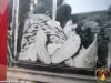 Fotografie a aducerii sfintelor moaște ale Sfântului Sava în anul 1965
