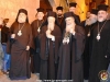 Sanctitatea Sa Patriarhul Ecumenic, Preafericitul Patriarh al Ierusalimului și Frăția Sfântului Mormânt la intrarea în Patriarhie