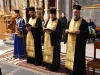 Părinții în veșminte liturgice la pomenirea anuală a Frăției Sfântului Mormânt