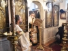 ÎPS Arhiepiscop Teofan de Gerassa citind Evanghelia de la Ceasul al Nouălea