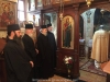 Soborul Patriarhal venind să se închine la Mănăstirea Sfântului Vasile