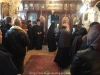 Soborul patriarhal venind să se închine la Mănăstirea Sfântului Vasile