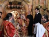 Preafericitul Patriarh al Ierusalimului în timpul Sfintei Liturghii