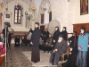 Creștinii evlavioși participanți la slujbă