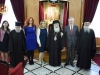 Fotografie comemorativă de la întâlnirea Ministrului Justiției, domnul Kontonis, cu Preafericirea Sa și Părinți Aghiotafiți