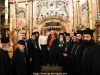 Delegația politicienilor bulgari și Părinții Aghiotafiți la Sfânta Ediculă