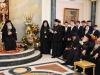 Părintele Vicar Issa Mousleh traduce în limba arabă discursul Părintelui Secretar General