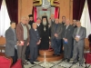 المجلس وراعي طائفة الروم الارثودكس في ابو سنان يزورون بطريركية الروم الارثوذكسية