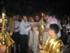 الوكيل البطريركي قدس الارشمندريت مكاريوس في القداس الفصحي في منتصف الليل