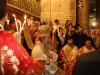 صاحب الغبطة مع لفيف من الكهنة في قداس ليلة القيامة