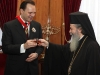صورة تذكارية لغبطة البطريرك ووزير الخارجية اليوناني