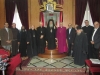لجنة شئون اللاجئين الفلسطينيين تقابل رؤساء الكنائس في البطريركية الأورشليمية.