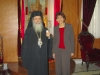 الوزيرة القبرصية في البطريركية الارثوذكسية