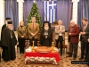 تقسيم كعكة راس السنة - الباسيلوبيتا في مقر الجالية اليونانية في اورشليم