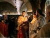 رسامة كاهن روسي جديد في الجلجثة في كنيسة القيامة