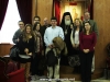 01-6مجموعة من الصحفيين اليونانيين في زيارة الى البطريركية الاورشليمية