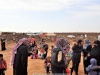 01-9غبطة البطريرك يزور مخيم اللاجئين السوريين في ألاردن
