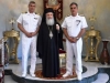 12ضباط سلاح البحرية اليونانية يزورون البطريركية