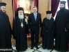 02ألسفير اليوناني الجديد في إسرائيل يزور البطريركية ألاورشليمية