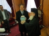 08رئيس بلدية القدس يزور البطريركية
