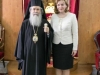 نائبة رئيس الوزراء الملدوفي تزور بطريركية الروم الارثوذكسية
